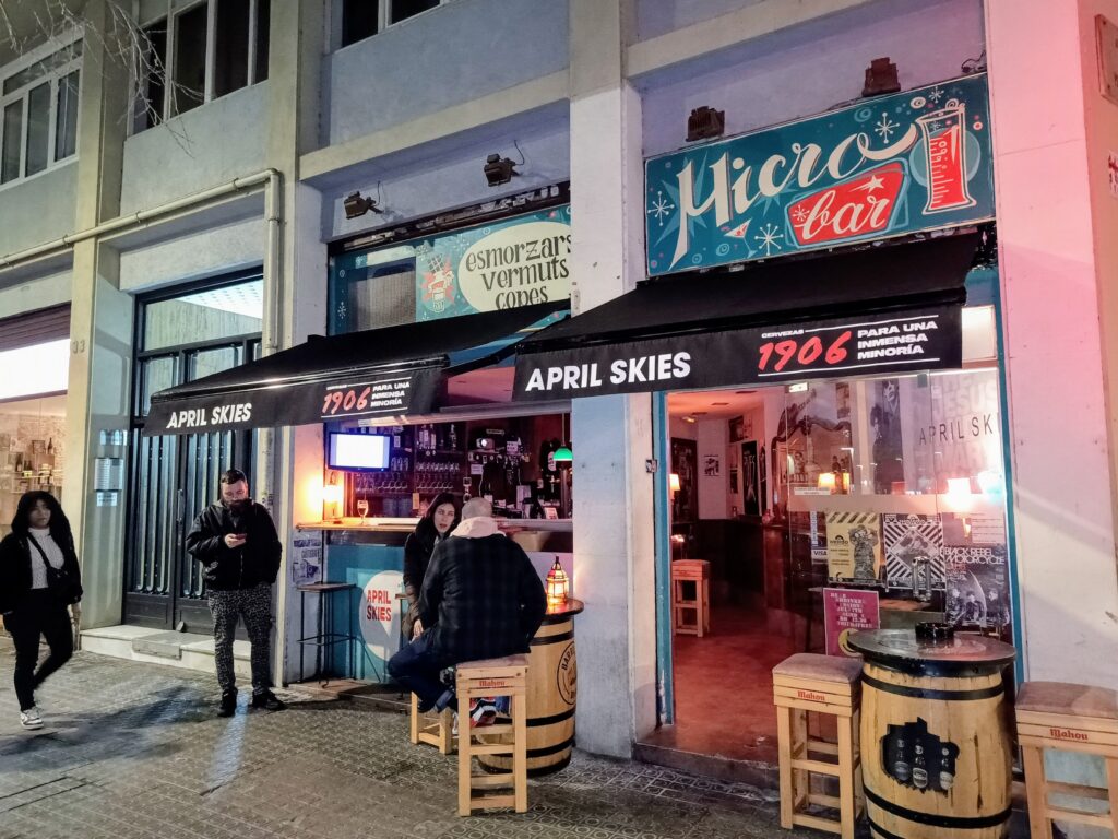 exterior del local